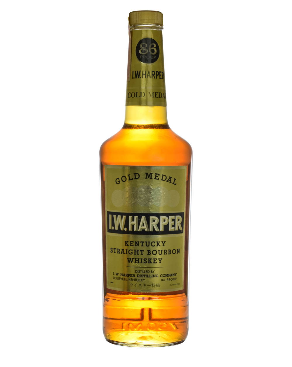 I.W. Harper Gold Medal 86 Proof Japanese Export - Must Have Malts