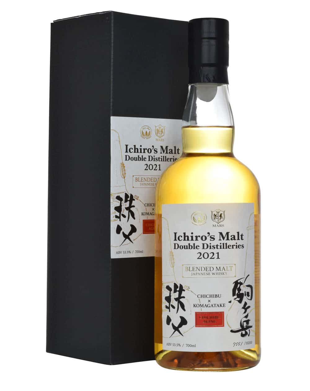 Ichiro's Double Distillers 2021 Chichibu x Komagatake Box Musthave Malts MHM