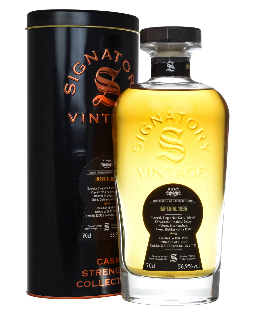Imperial 25 Years Old Signatory Vintage 1995 Tube Musthave Malts MHM