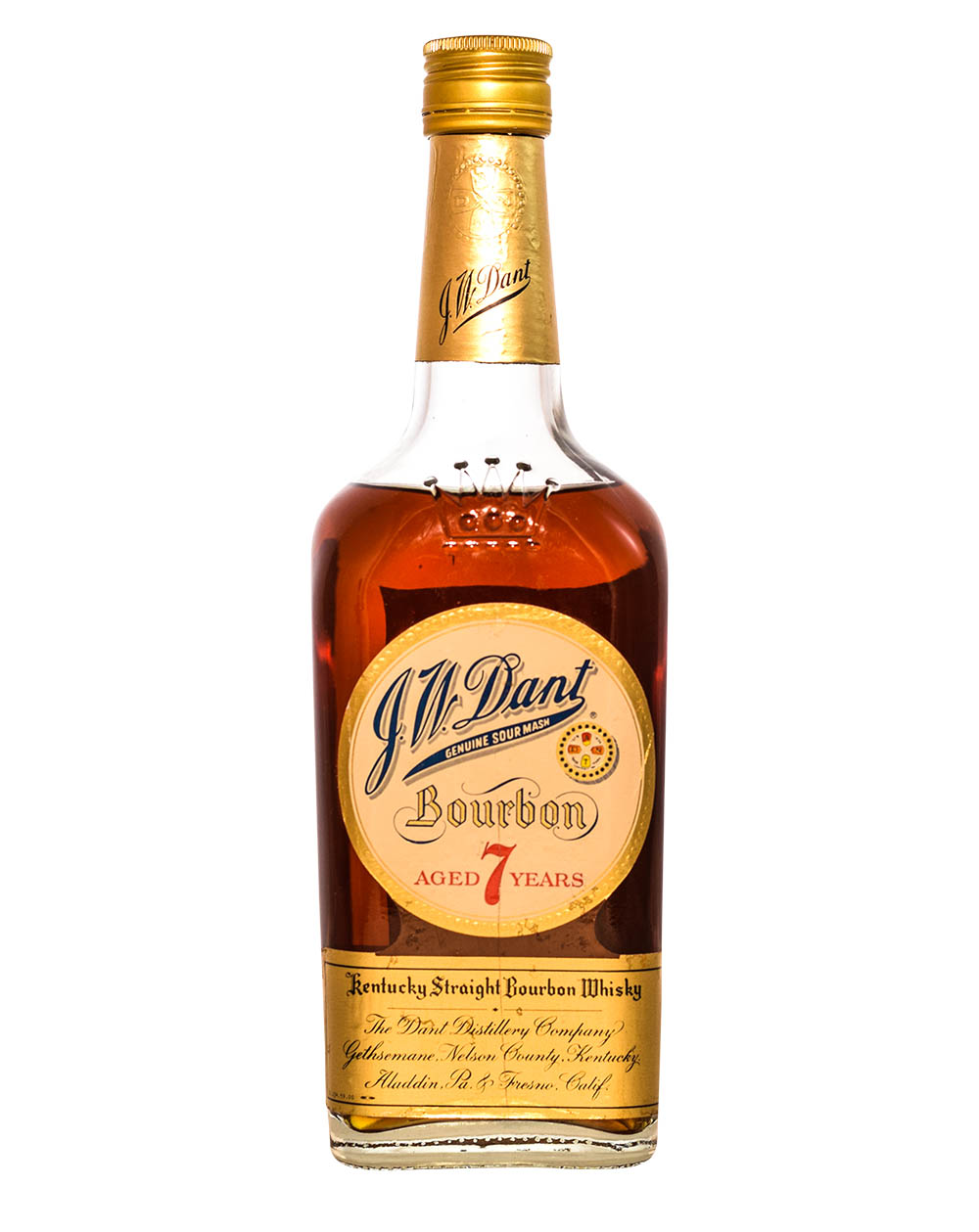 J.W. Dant Genuine Sour Mash Bourbon (7 Years Old) Musthave Malts MHM