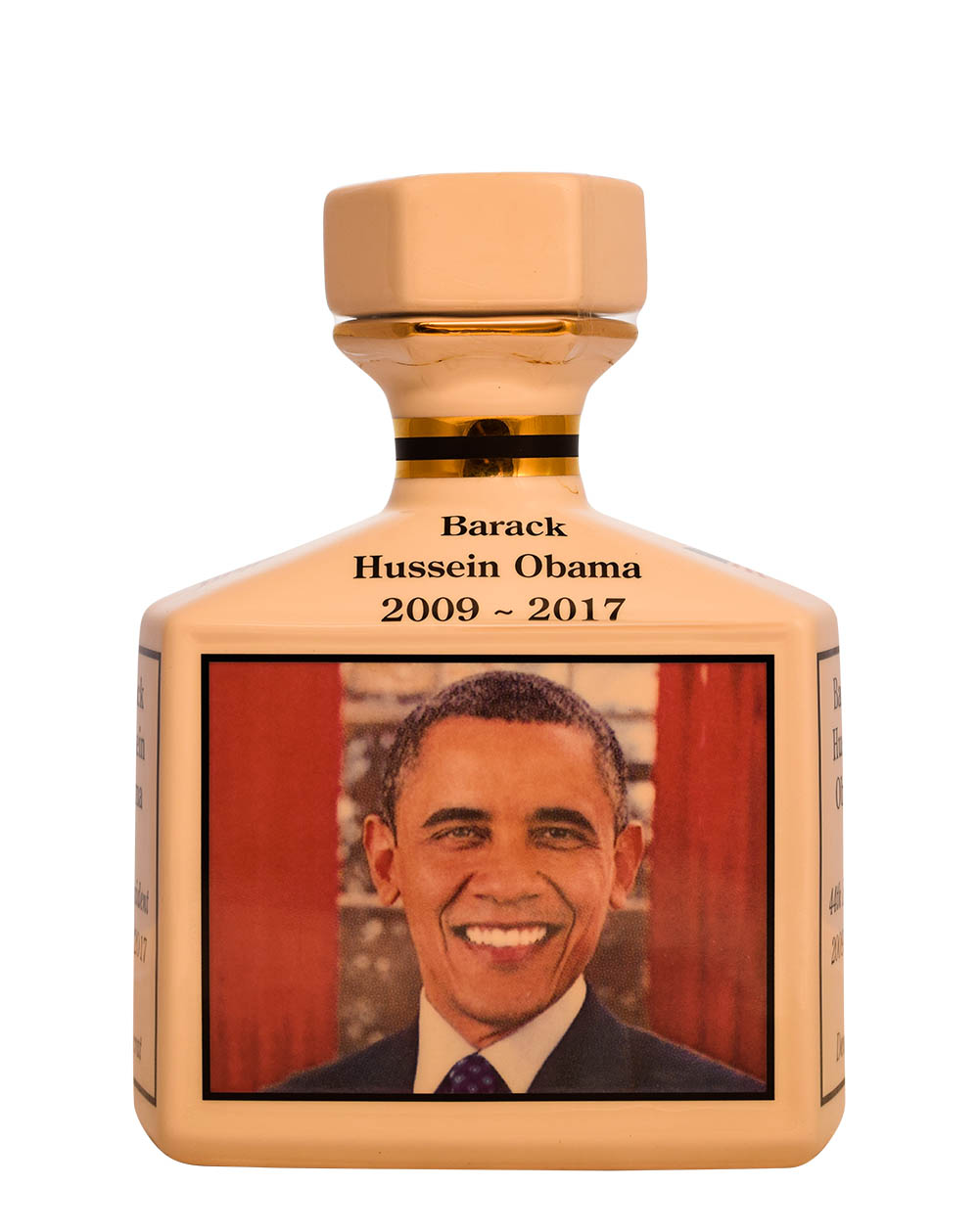 Jack Daniel's Presidential Decanter Barack Hussein Obama 2009-2017 Front Musthave Malts MHM