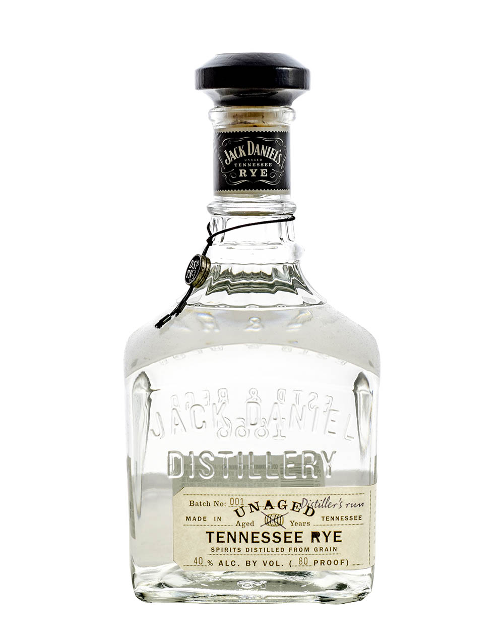 Jack Daniel's Unaged Tennessee Rye Batch 1 Musthave Malts MHM