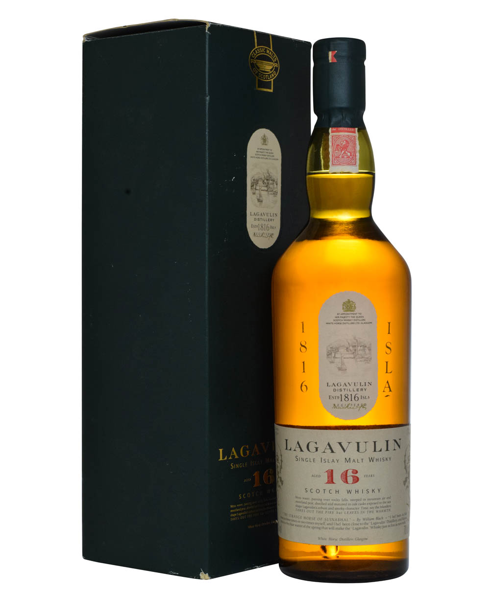 Lagavulin 16 Years Old White Horse 1990s Box Musthave Malts MHM