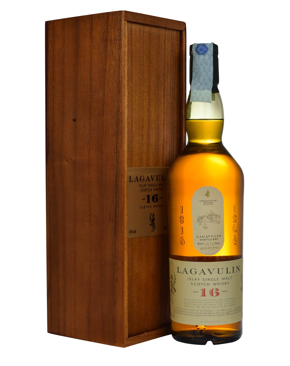 Lagavulin 16 Years Old Wooden Box - Musthave Malts