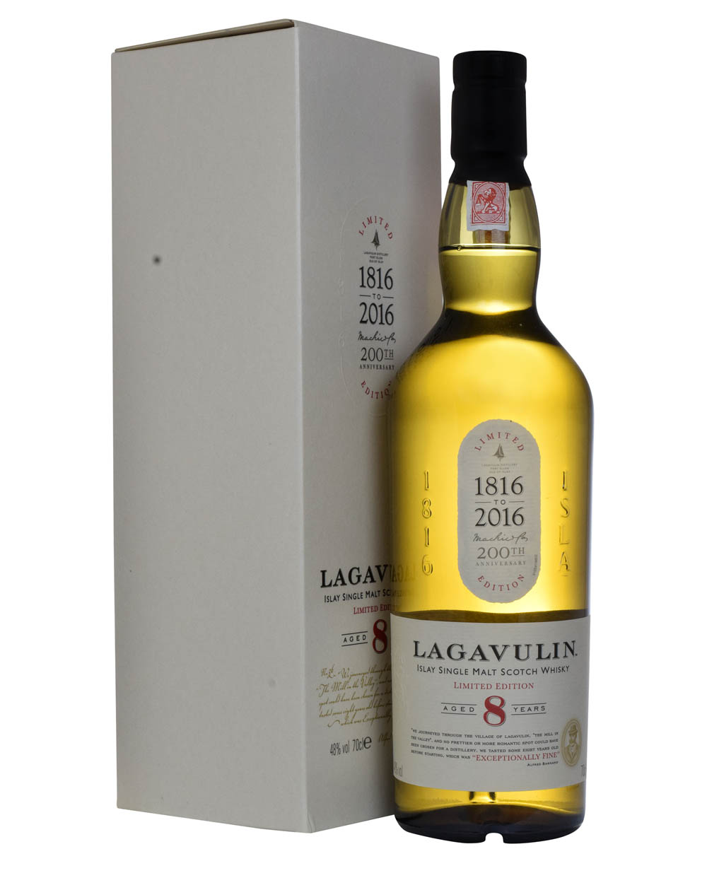 Lagavulin 8 Years Old 200th Anniversary 2016 Box Musthave Malts MHM