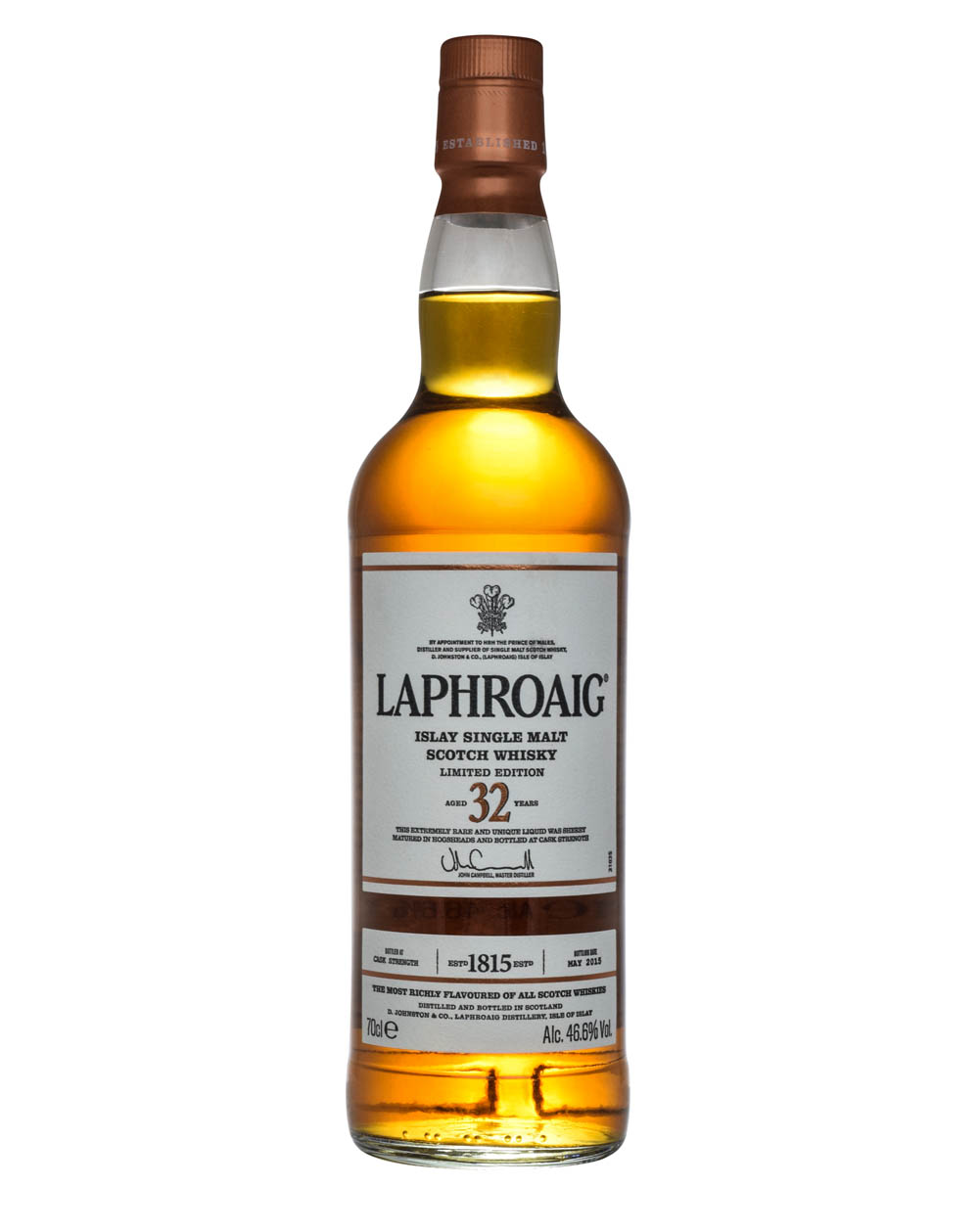 Laphroaig 32 Years Old Cask Strength 2015 Musthave Malts MHM