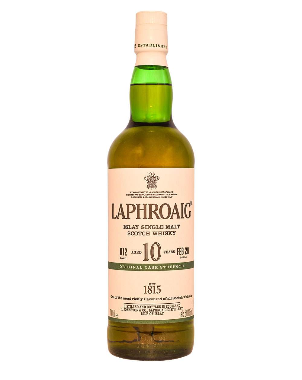 Laphroaig Cask Strength 2020 (10 Years Old) Musthave Malts MHM