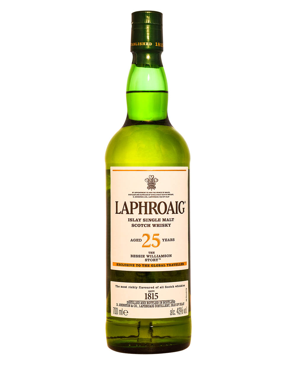 Laphroaig The Bessie Williamson Story (25 Years Old) Musthave Malts MHM