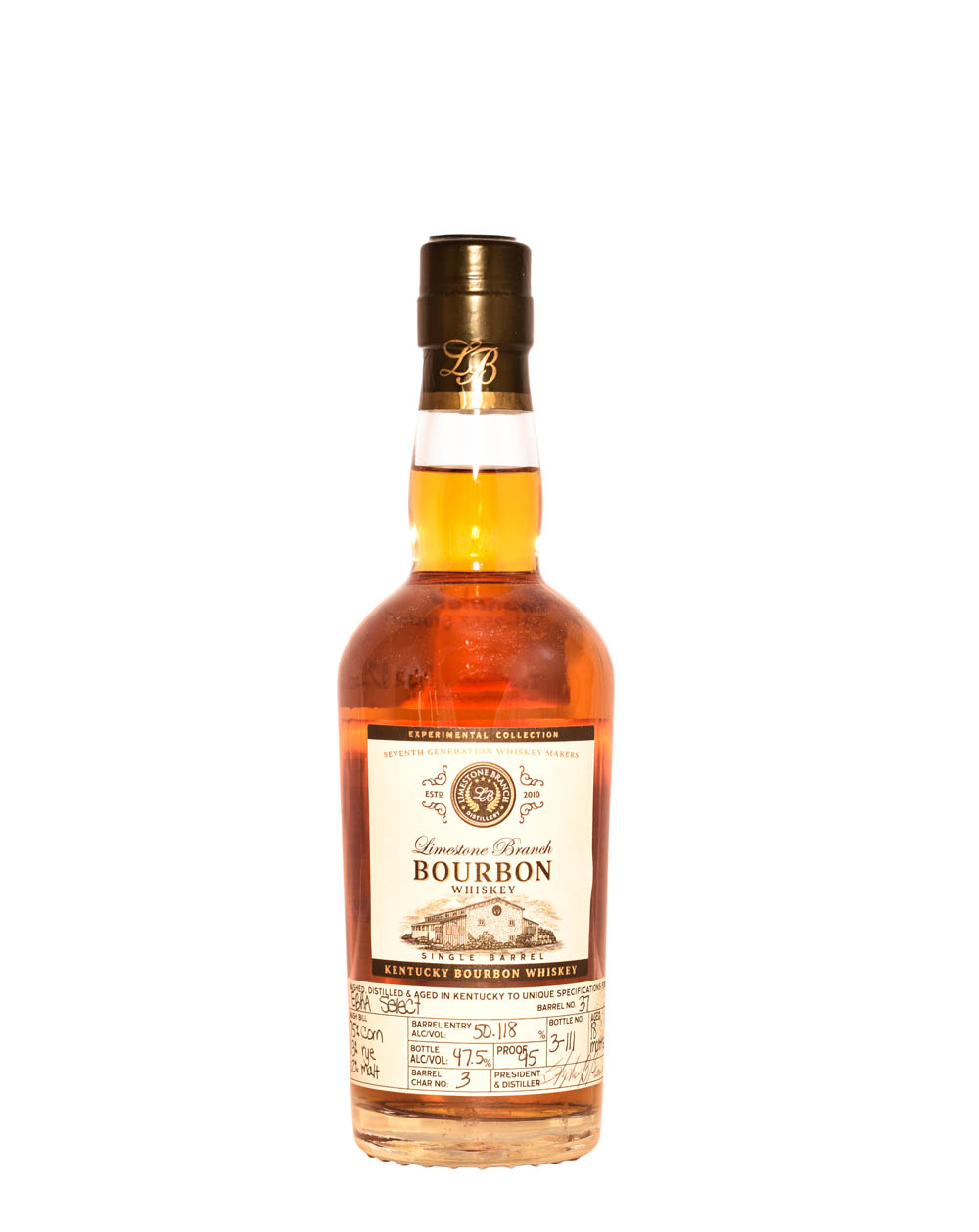Limestone Branch Bourbon Whiskey - EBRA Select (Barrel No. 37) Musthave Malts MHM