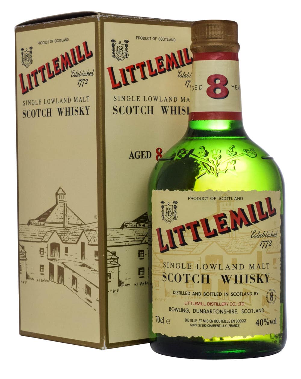 Littlemill 8 Years Old Box Musthave Malts MHM