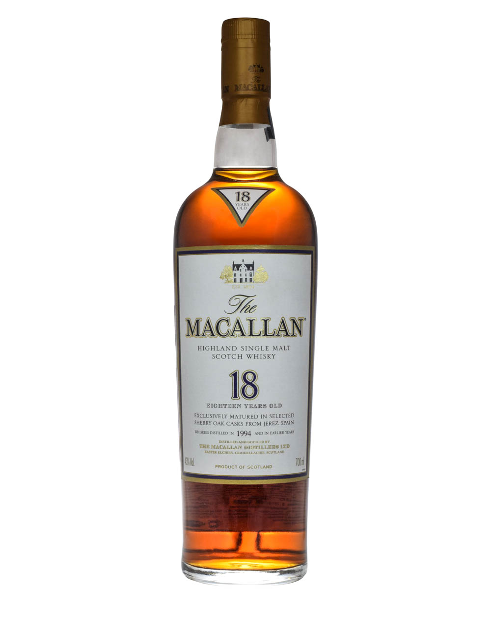 Macallan 18 Years Old Sherry Oak 1994 Musthave Malts MHM
