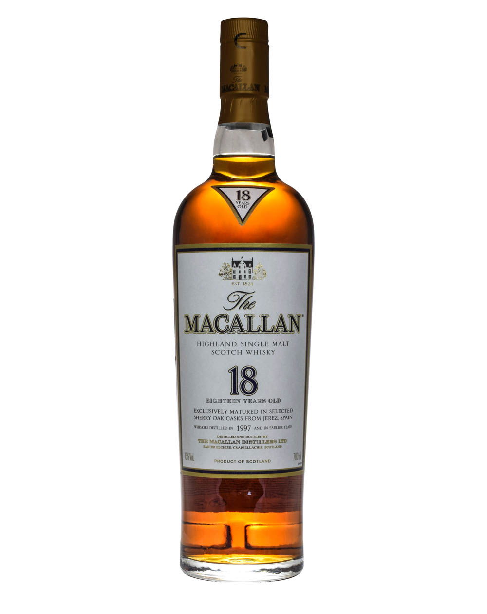 Macallan 18 Years Old Sherry Oak 1997 - Musthave Malts