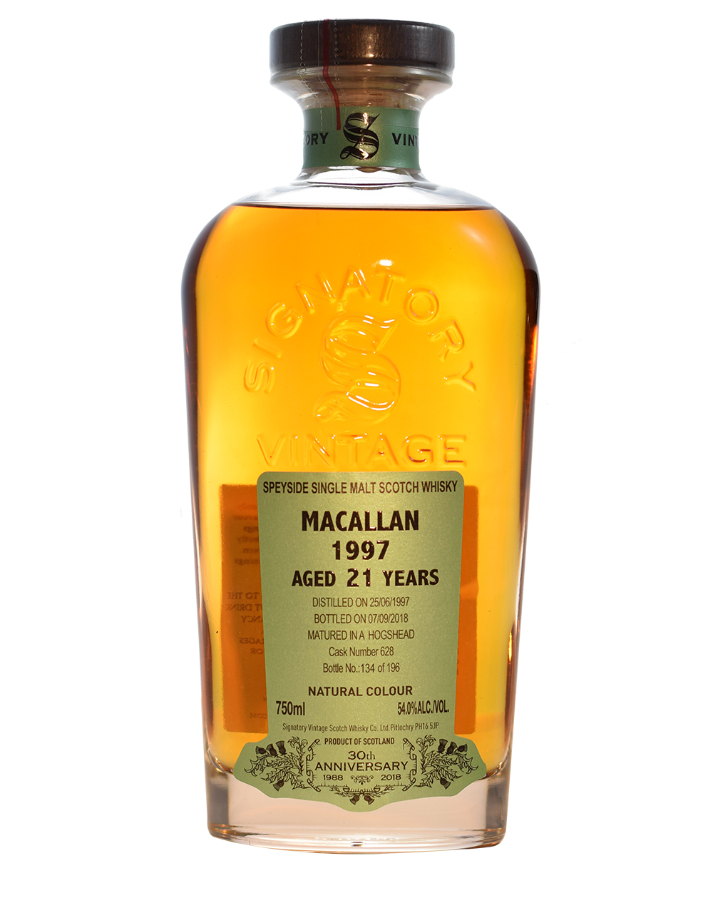 Macallan 1997 Signatory Vintage (21 Years Old) Musthavemalts.com MHM
