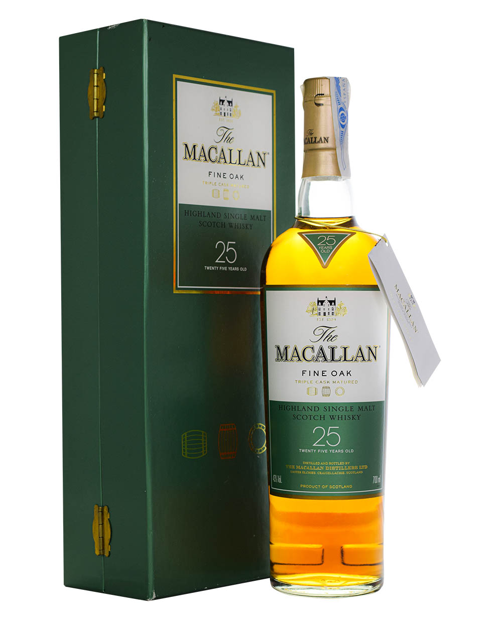 Macallan 25 Years Old Fine Oak Box Musthave Malts MHM