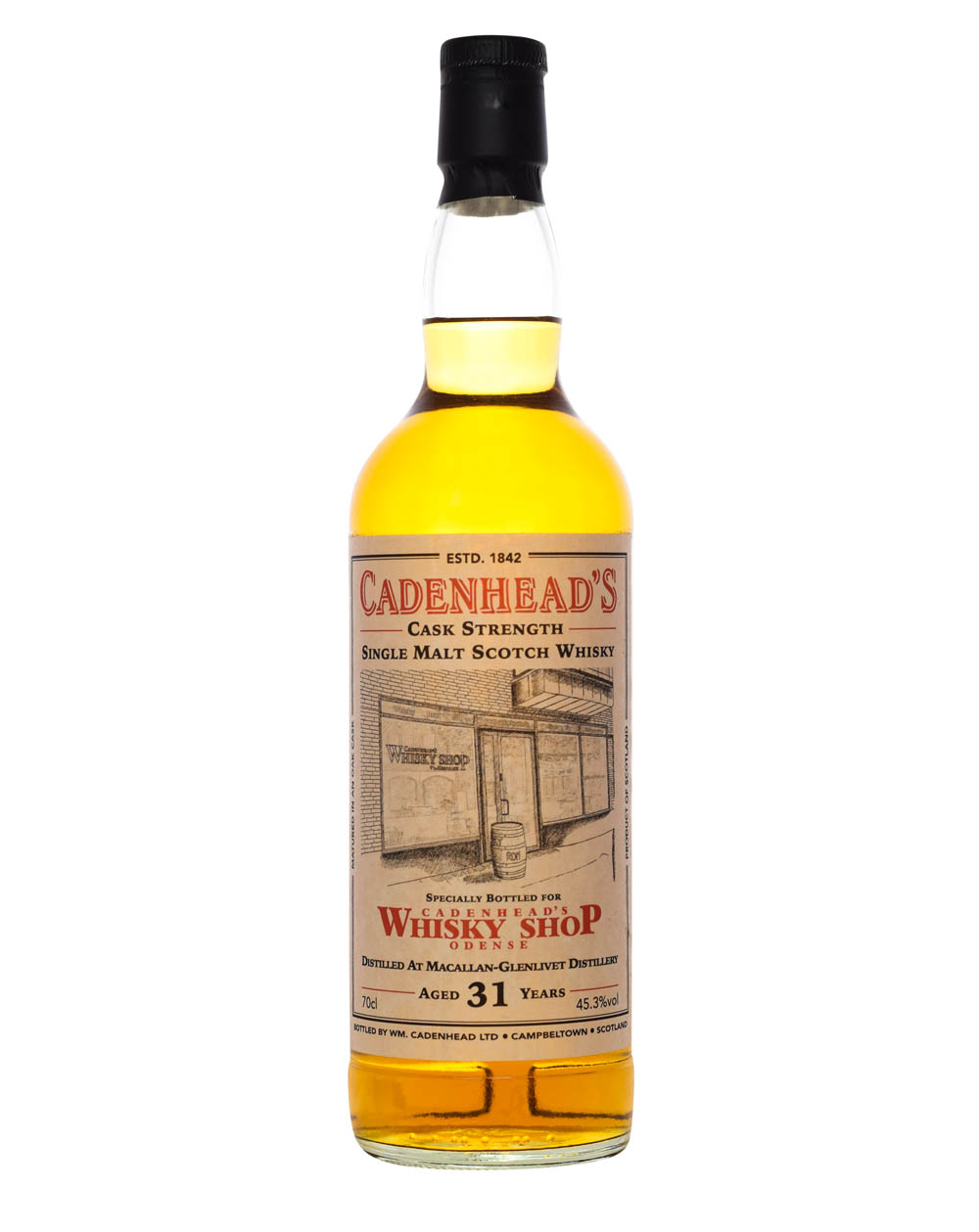 Macallan 31 Years Old Cadenhead's Shop Odense Musthave Malts MHM