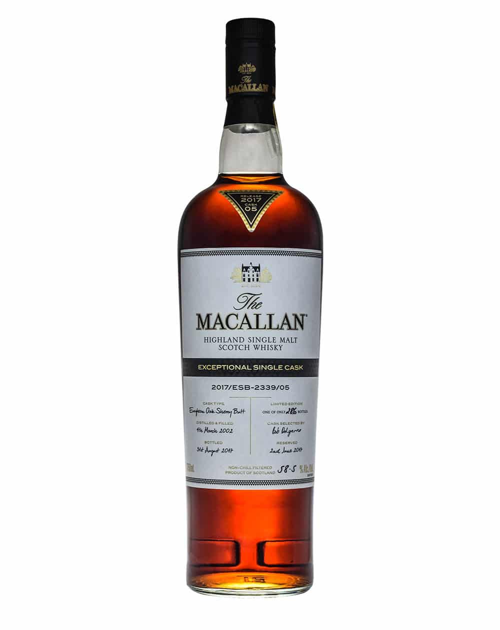 Macallan Exceptional Single Cask 2002-2017 Musthave Malts MHM