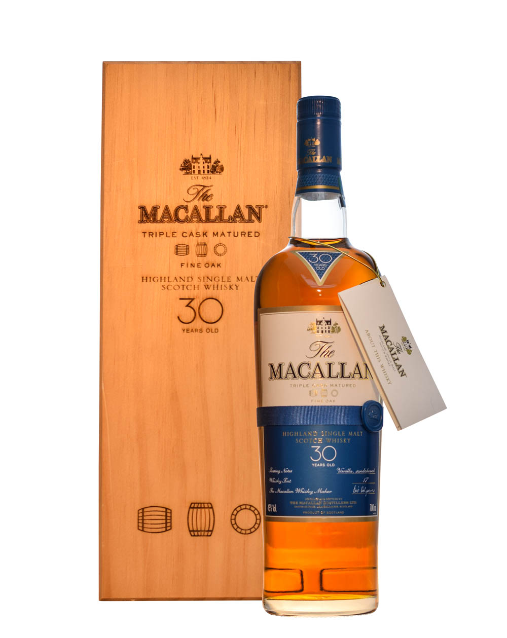 Macallan Fine Oak (30 Years Old) - Box Musthave Malts MHM
