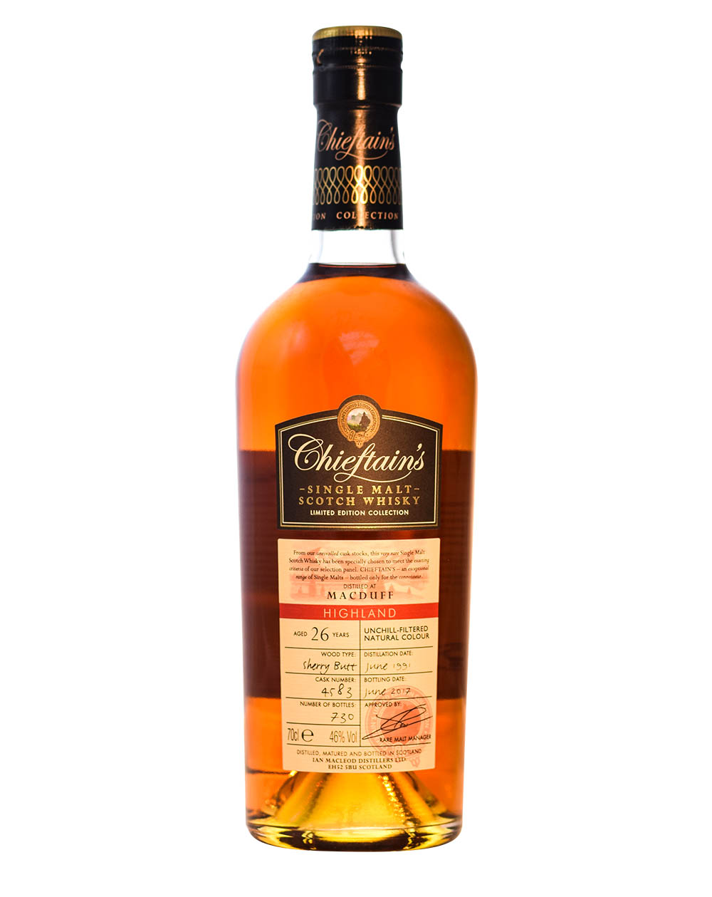 Macduff 1991 Chieftain's (26 Years Old) Musthave Malts MHM Pro