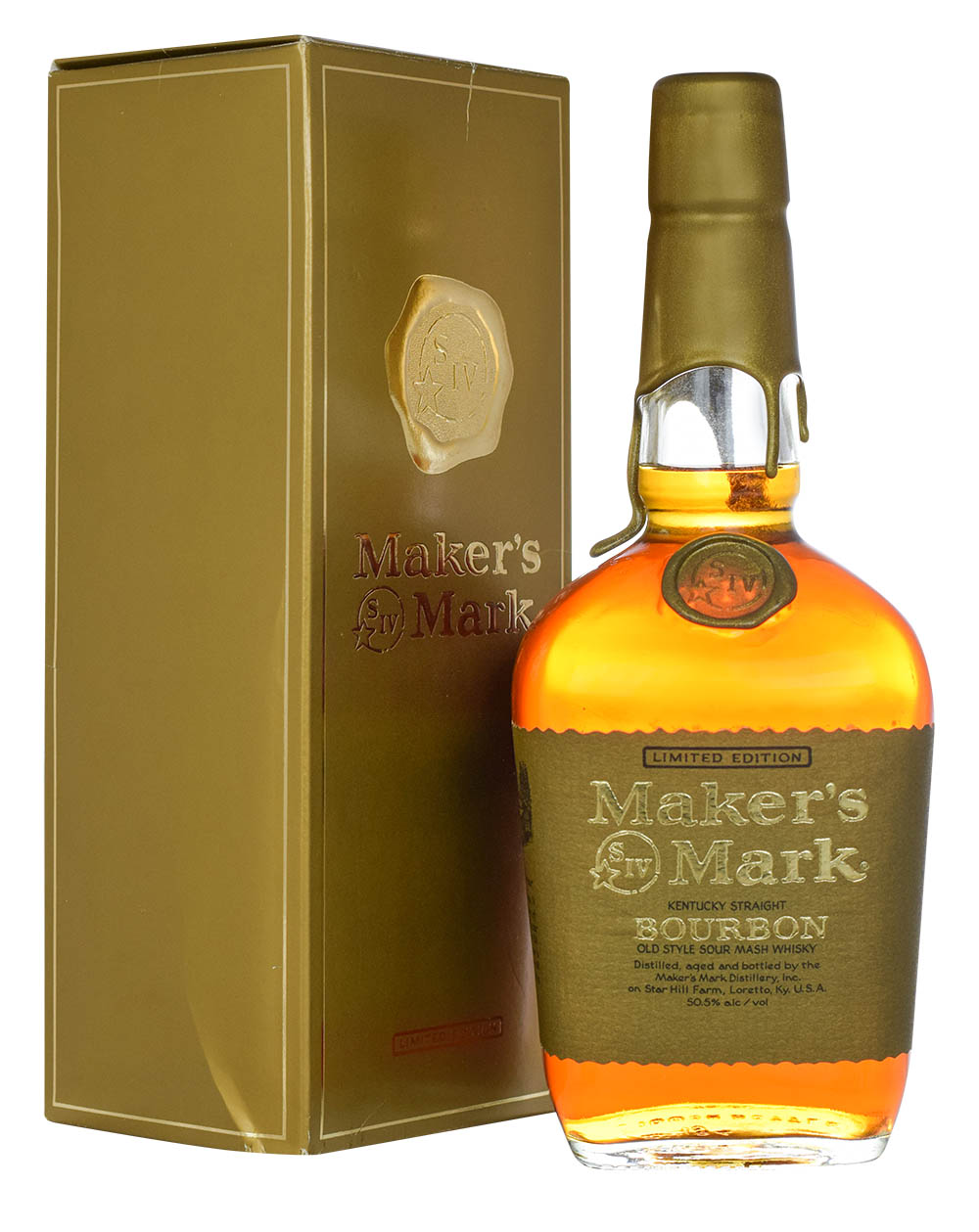 Maker's Mark Gold Wax Box Musthave Malts MHM