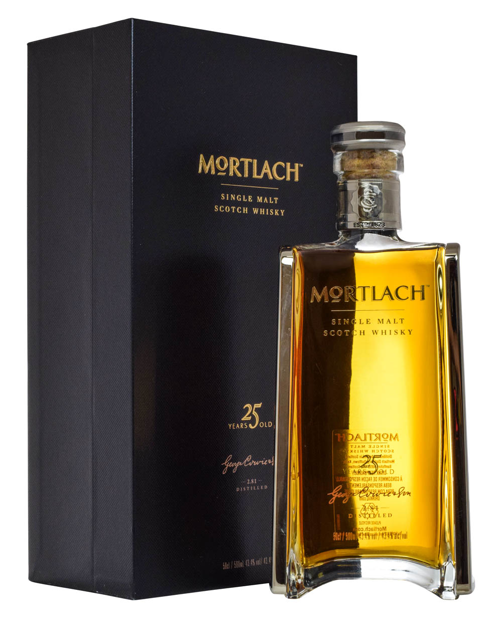 Mortlach 25 Years Old Box Musthave Malts MHM