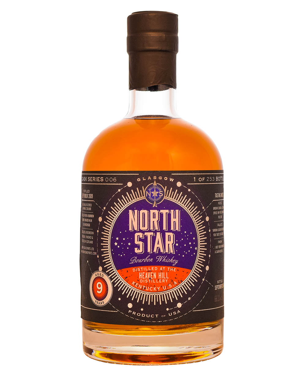 North Star Bourbon Whiskey (9 Years Old) Musthave Malts MHM