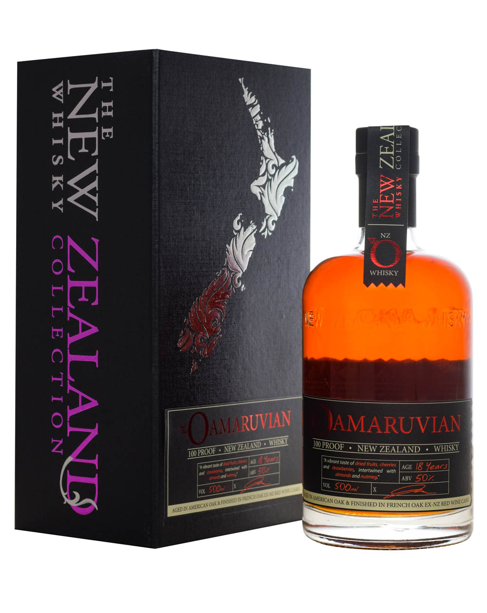 Oamaruvian 18 Years Old New Zealand Whisky Box Musthave Malts MHM