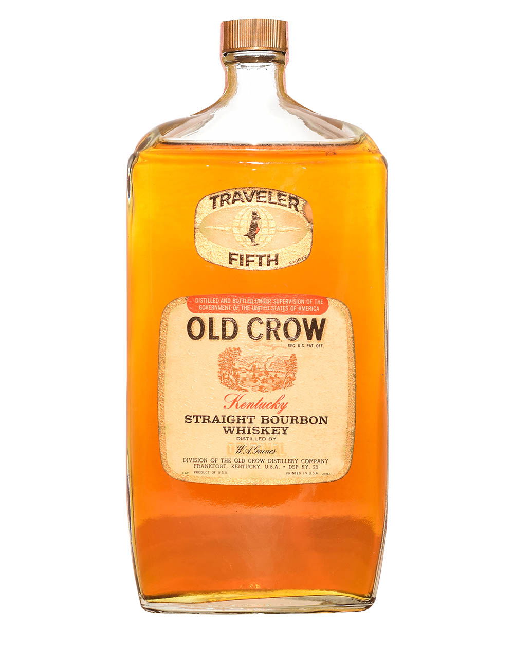 Old Crow Traveler Fifth (1969) Musthave Malts Your bourbon source