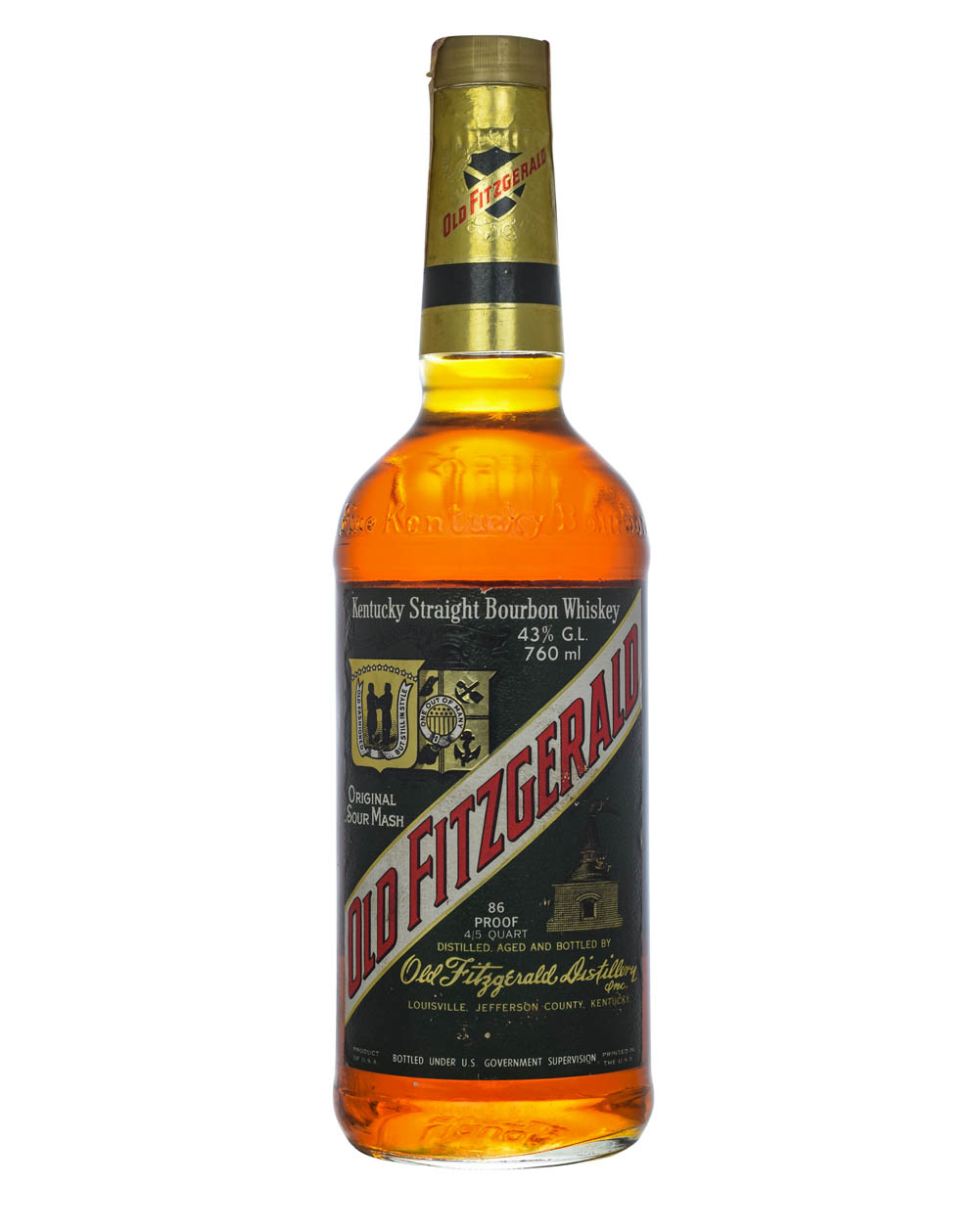 Old Fitzgerald Stitzel-Weller 86 Proof Musthave Malts MHM