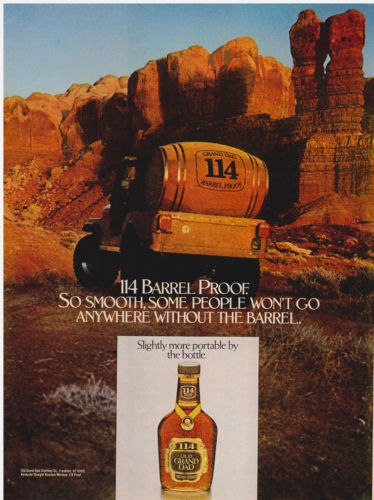 Old Grand-Dad 114 Proof Special Selection 1980s ad MusthaveMalts.com MHM