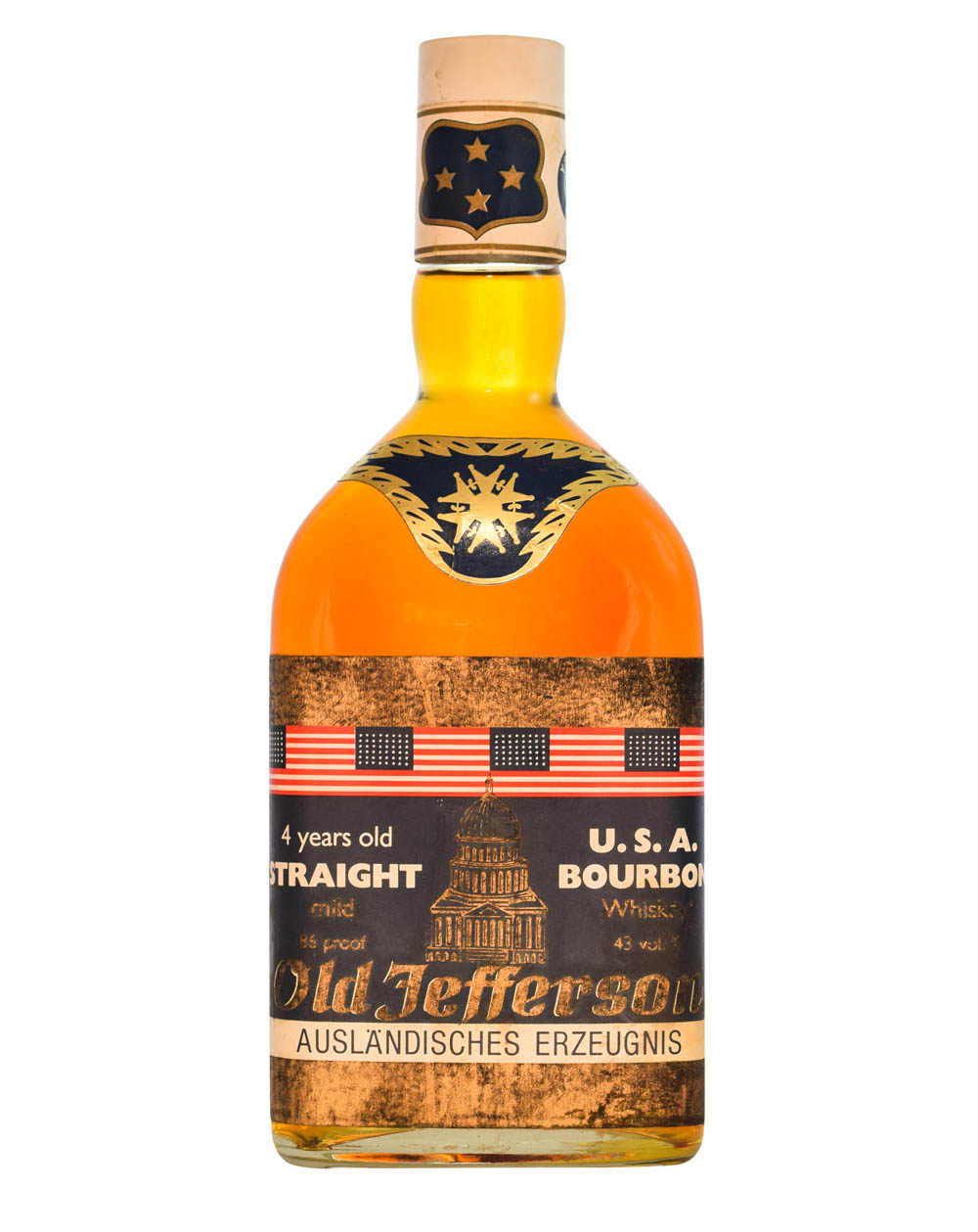 Old Jefferson's Kentucky Straight Whiskey (4 Years Old) Musthave Malts MHM