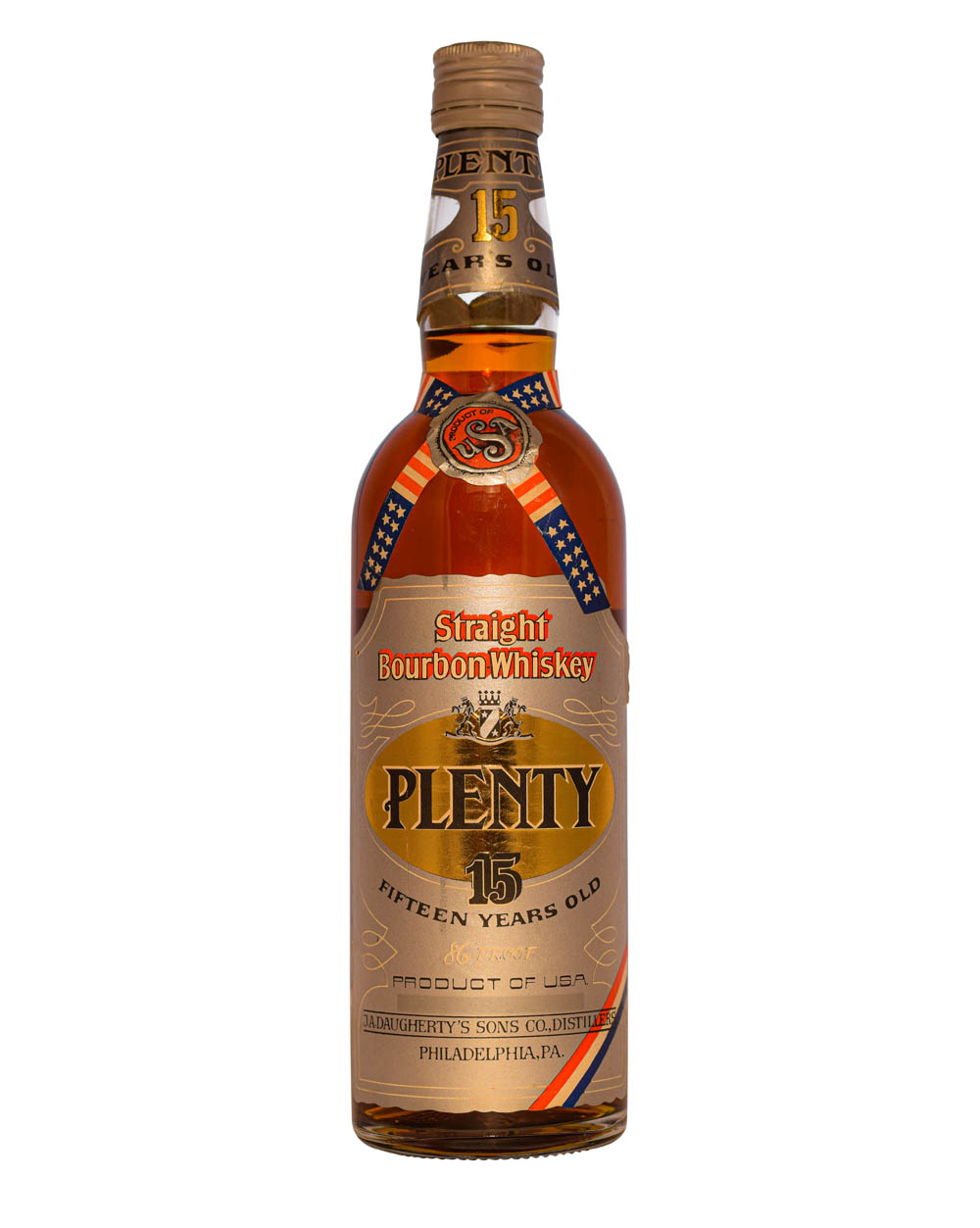 Plenty Silver Label Straight Bourbon Whiskey (15 Years Old) Musthave Malts MHM