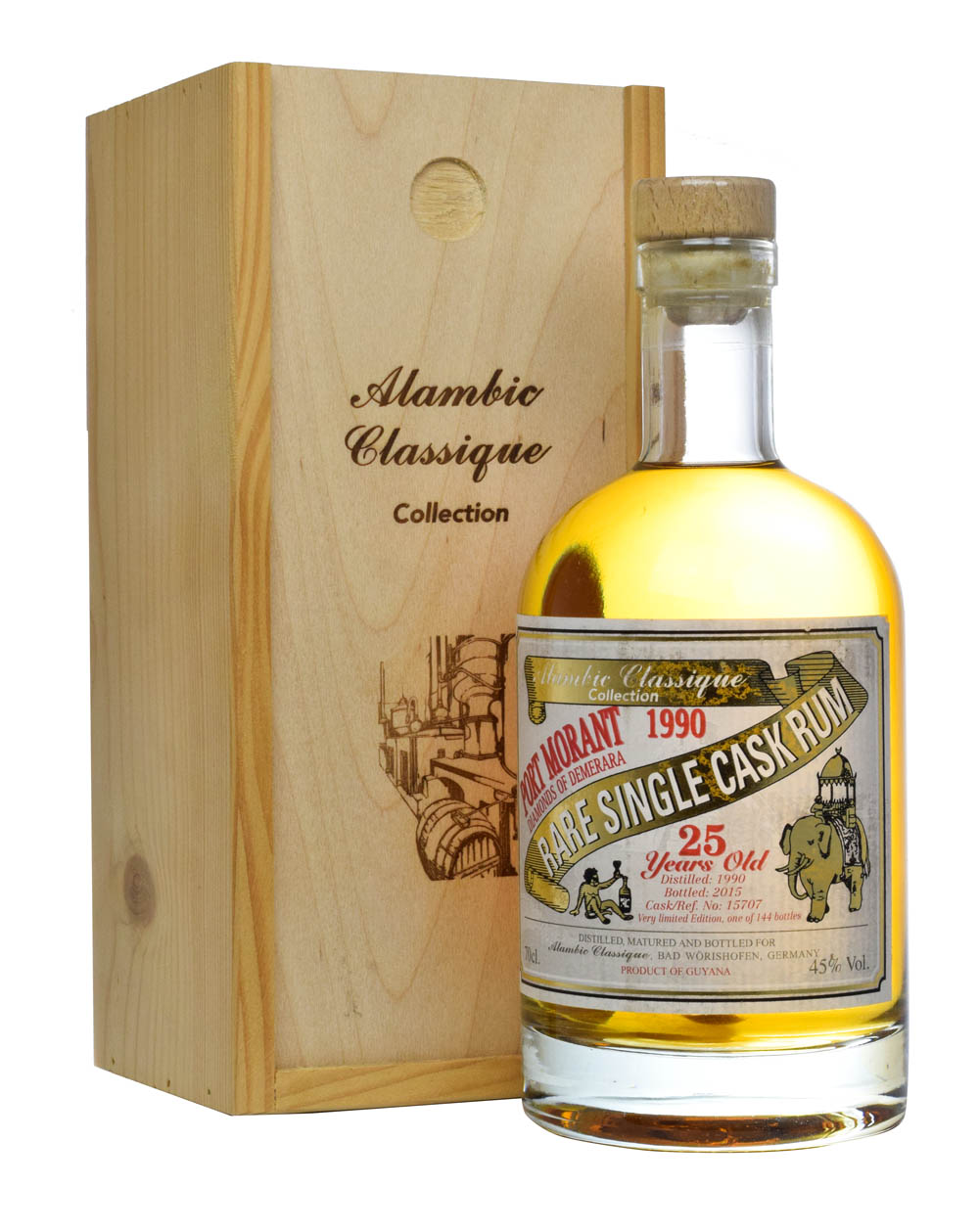 Port Morant 25 Years Old Alambic Classique Collection 1990 Box Musthave Malts MHM