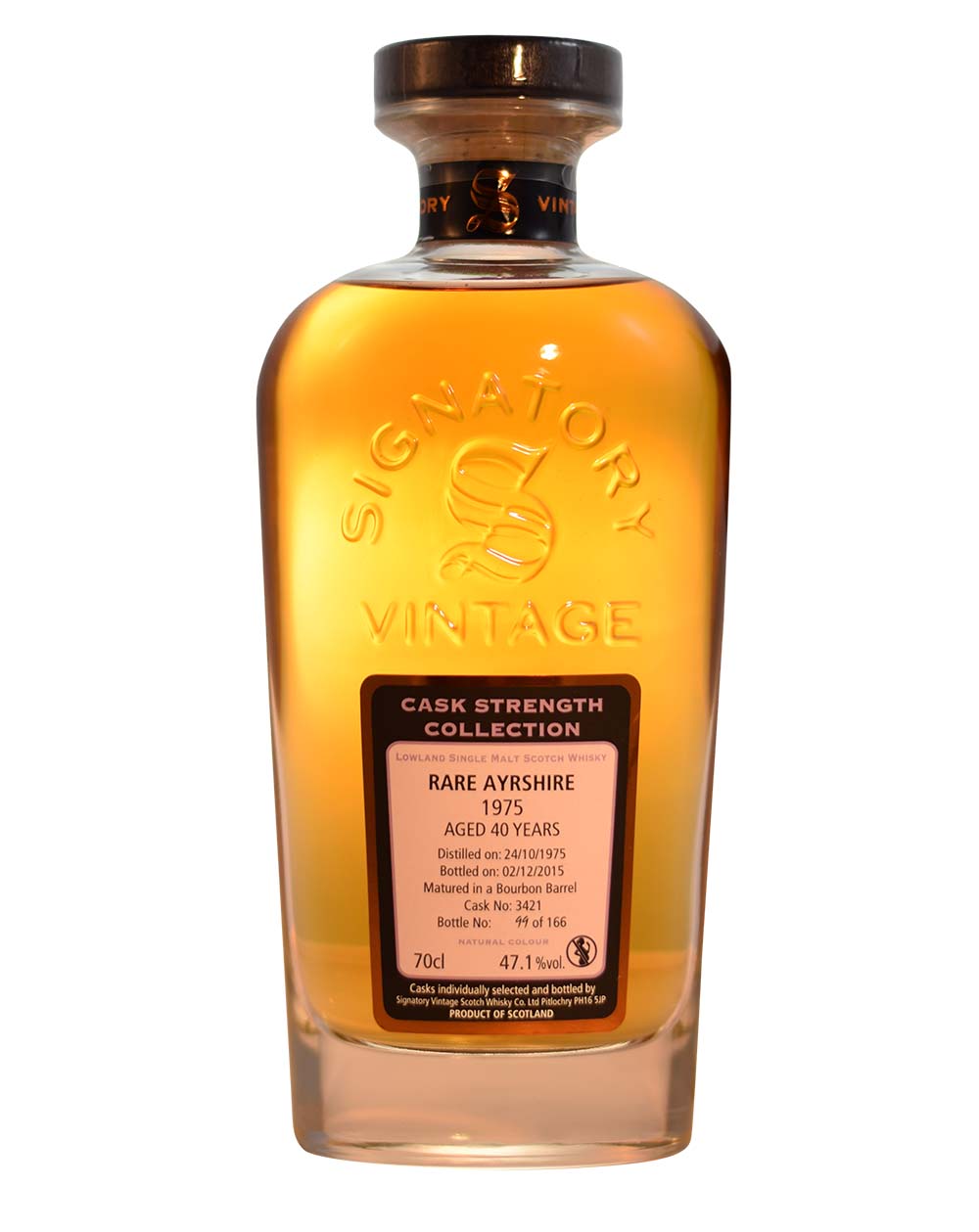 Rare Ayrshire 1975 40 Years Old Signatory Vintage Musthave Malts MHM