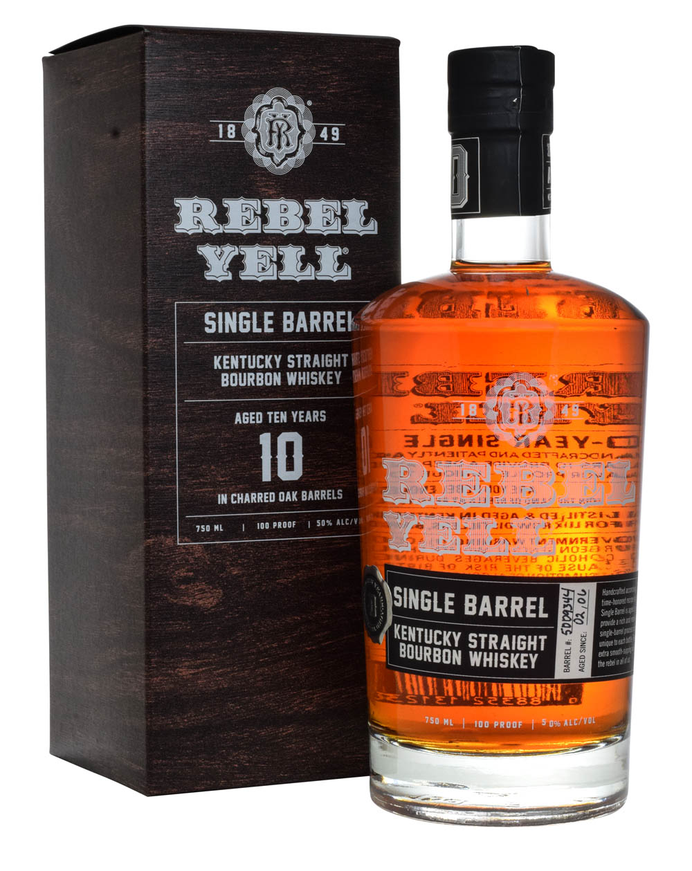 Rebel Yell 10 Years Old Single Barrel Box Musthave Malts MHM