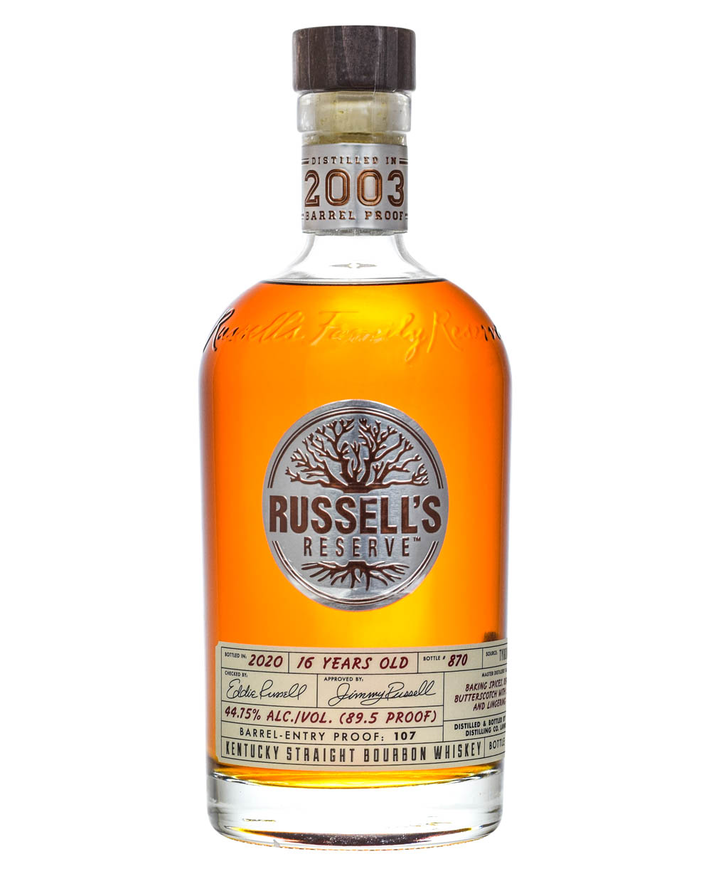 Russell's Reserve 2020 Limited Edition 16 Years Old Musthave Malts MHM