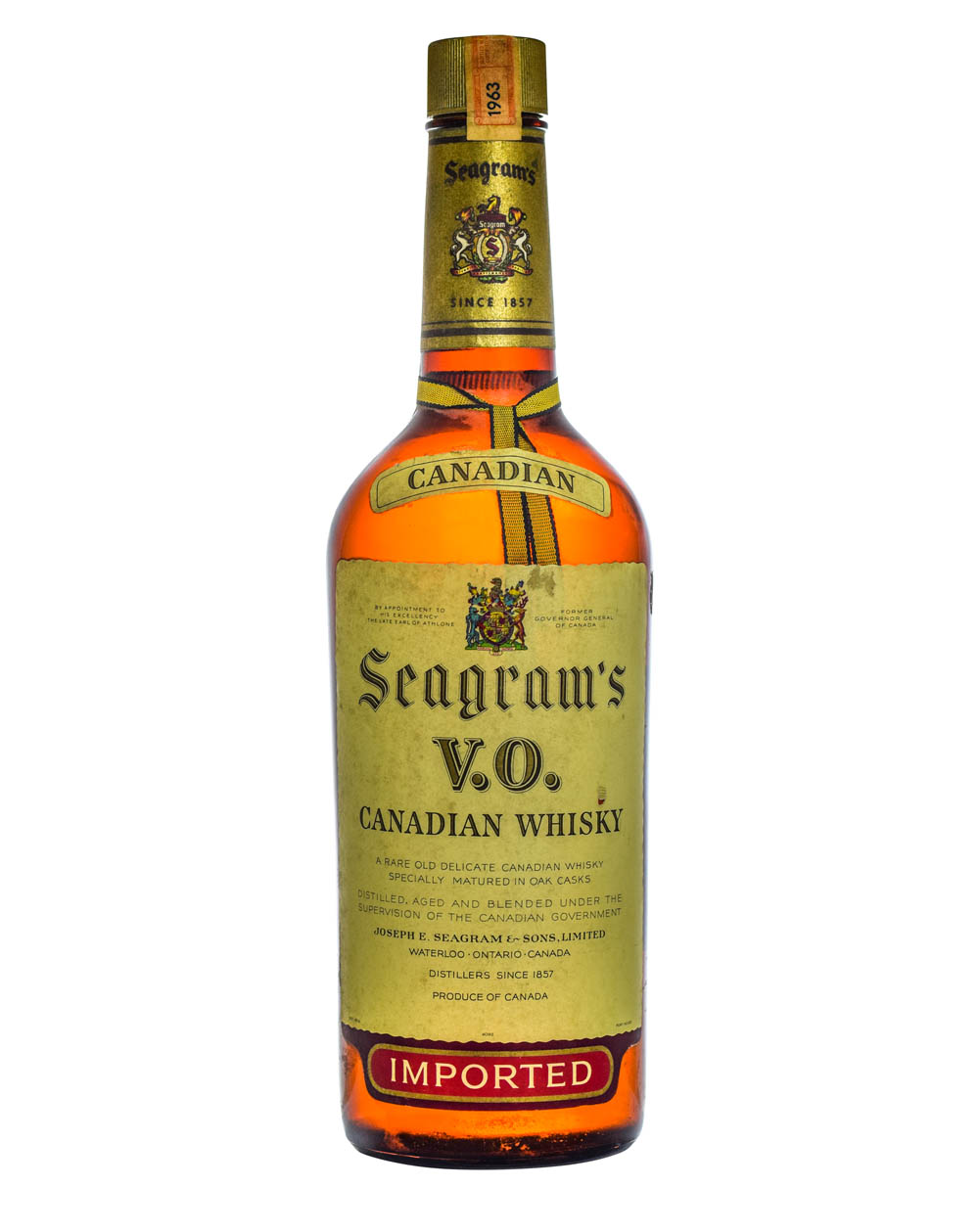 Seagram's V.O. 1963 Canadian Whisky Musthave Malts MHM