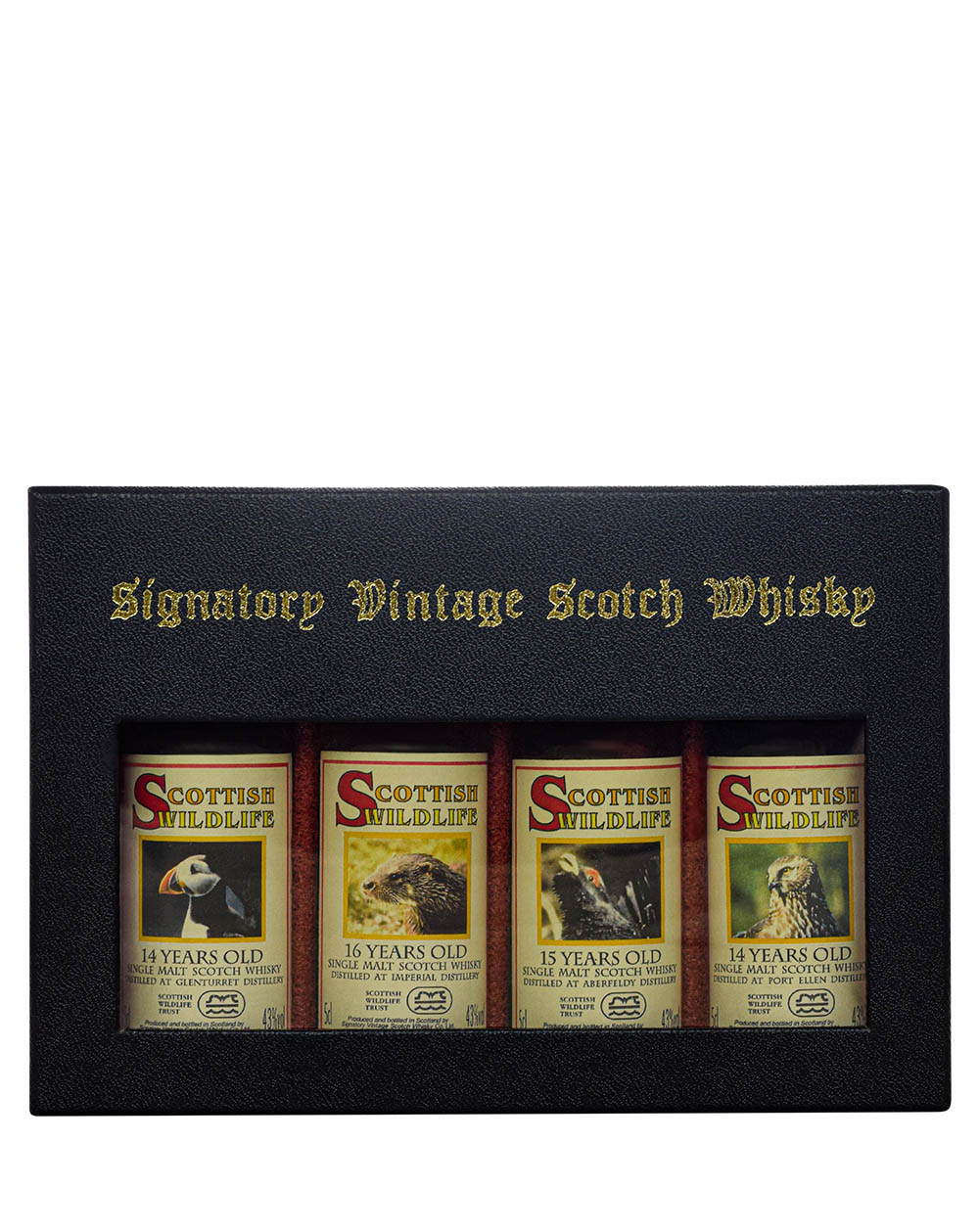 Signatory Vintage Scottish Wildlife Miniature Set A Musthave Malts MHM