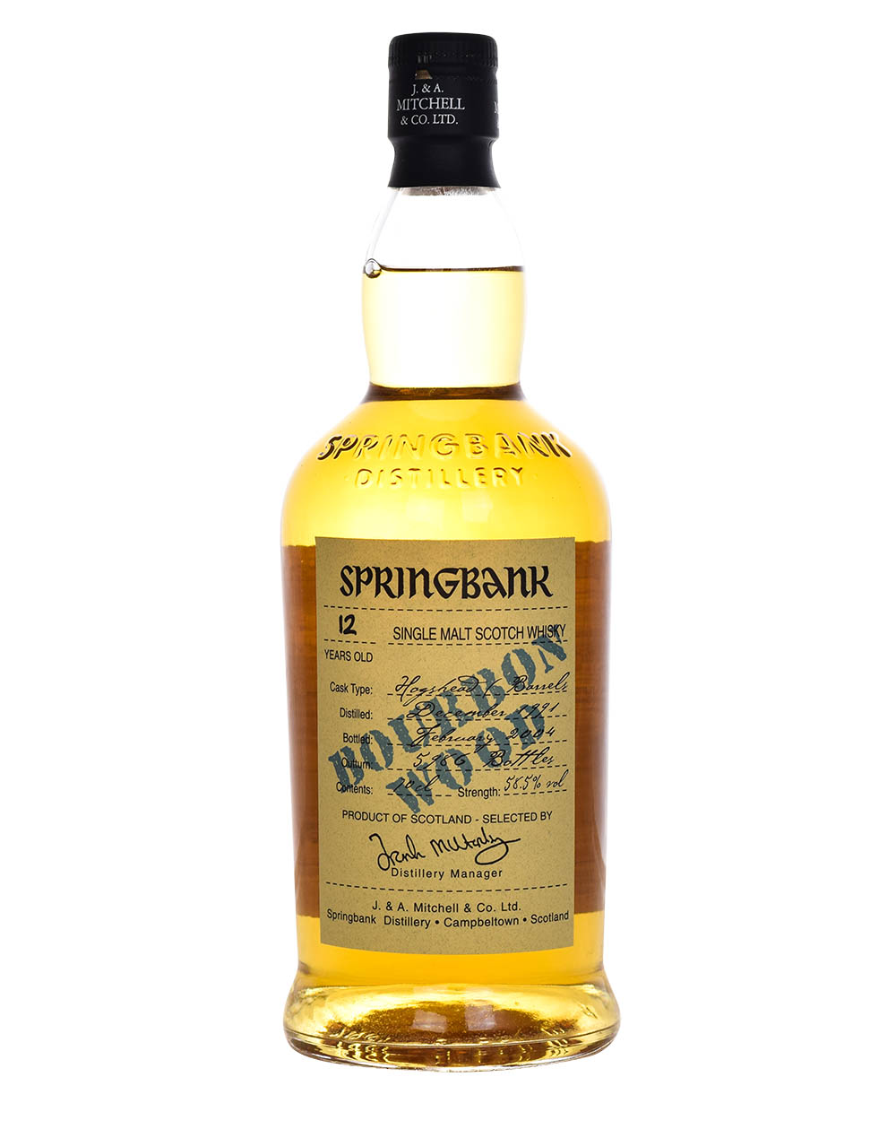 Springbank 12 Years Old 1991 Bourbon Wood Musthave Malts MHM