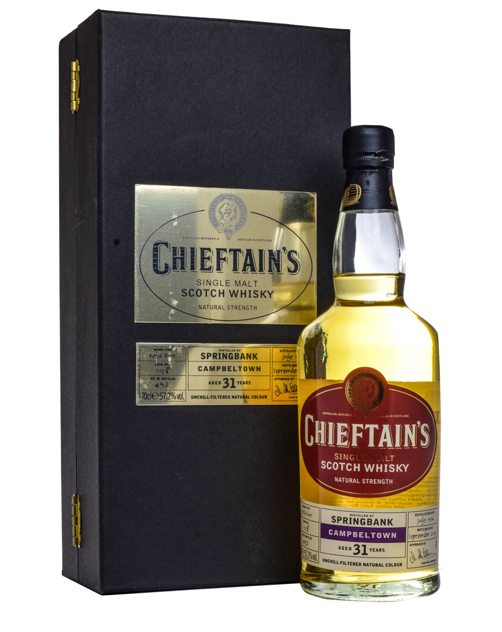 Springbank 31 Years Old Chieftain’s 1974 Box Musthave Malts MHM