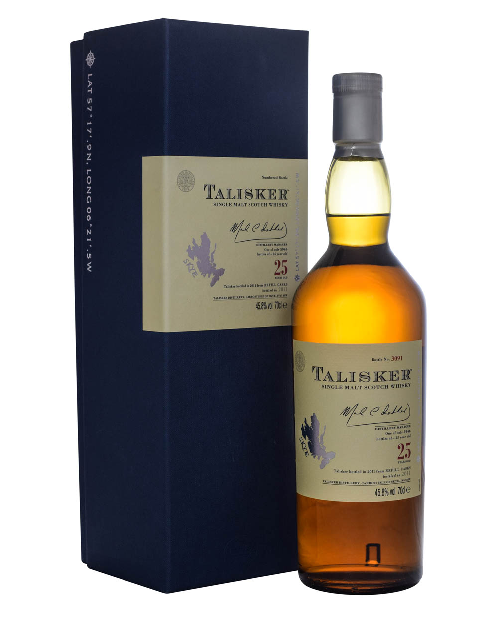Talisker 25 Years Old 2011 Box Musthave Malts MHM