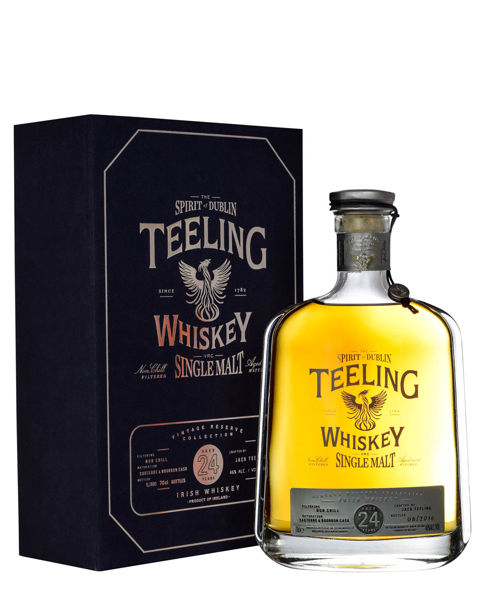 Teeling 24 Years Old 2016 Sautenere and Bourbon Cask Box Musthave Malts MHM