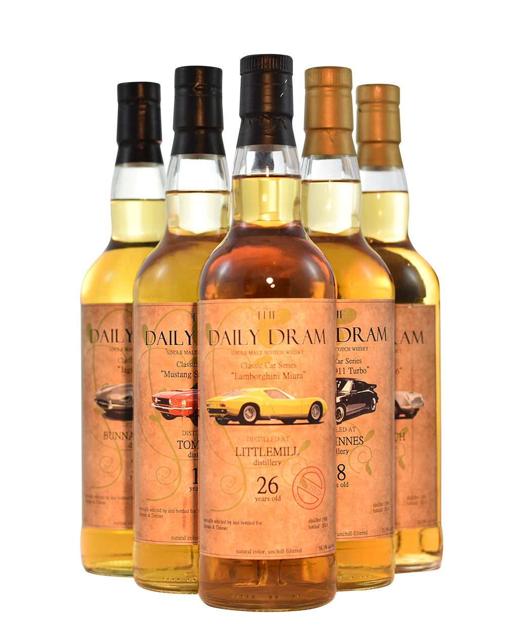 The Daily Dram Classic Car Serie on Musthave Malts MHM