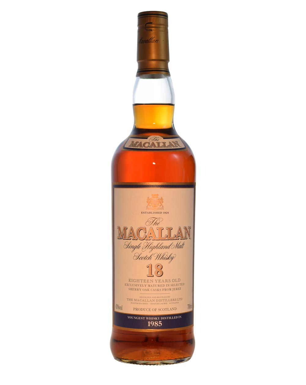The Macallan 18 Years Old (Distilled in 1985) Musthave Malts MHM