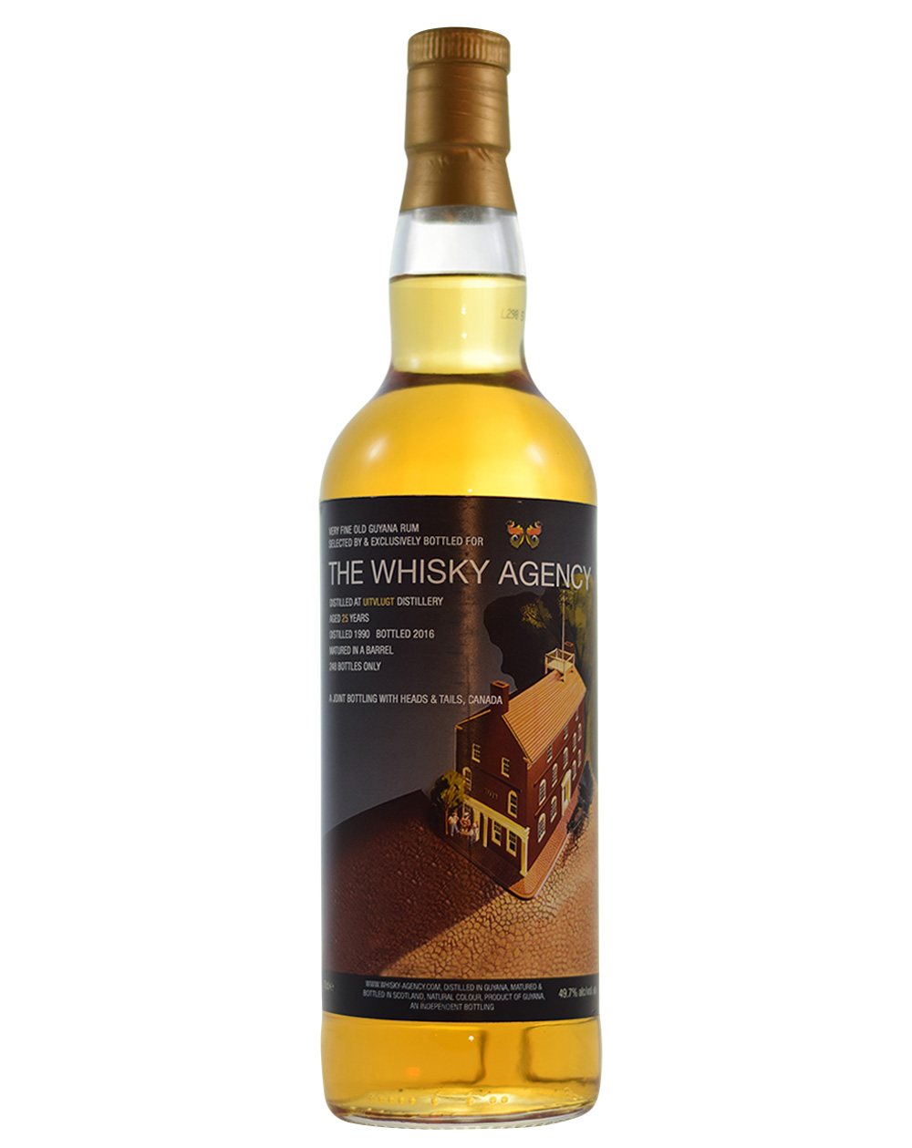 The Whisky Agency Uitvlugt Rum 25 years Musthave Malts MHM