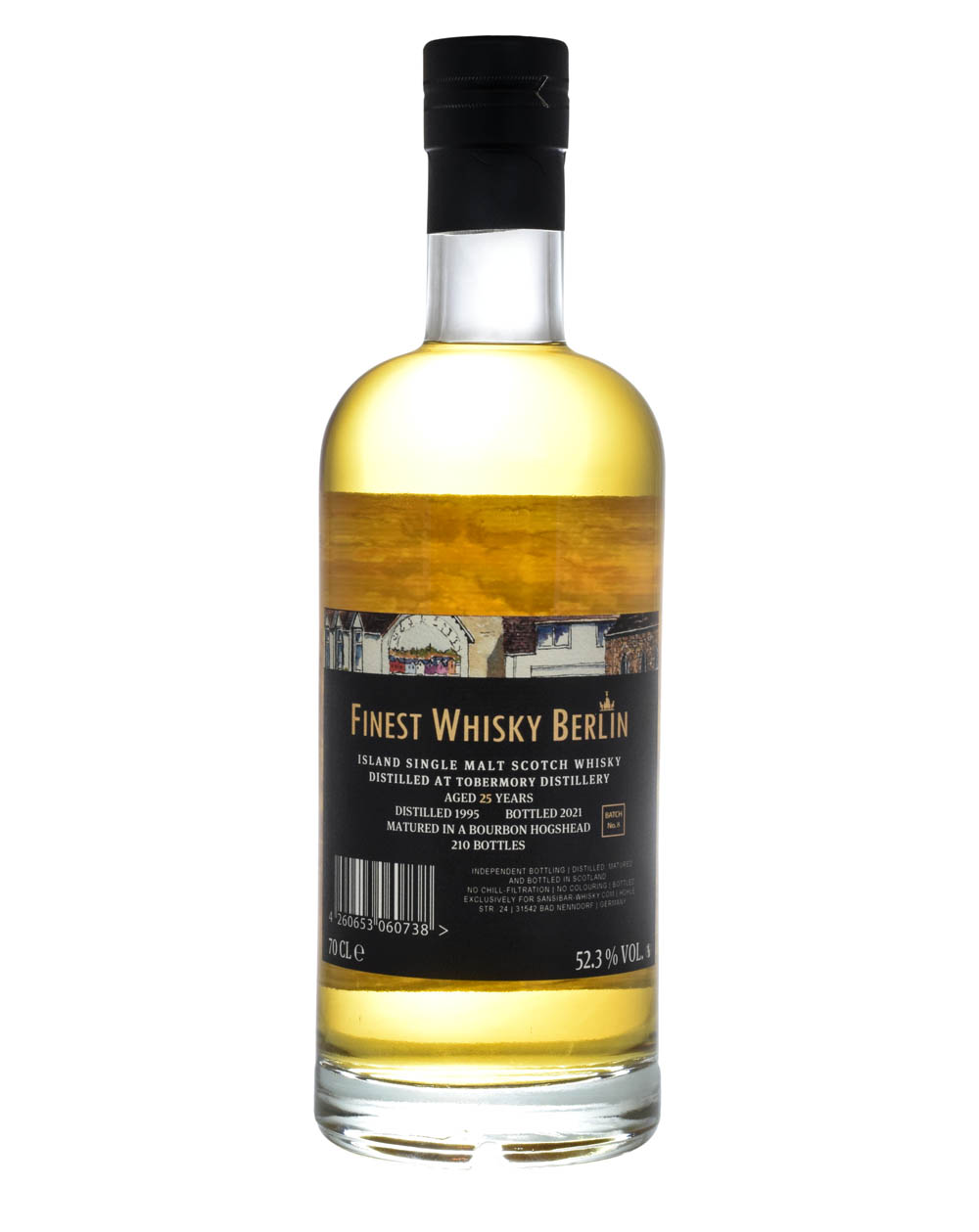 Tobermory 25 Years Old Finest Whisky Berlin 1995 Back Musthave Malts MHM