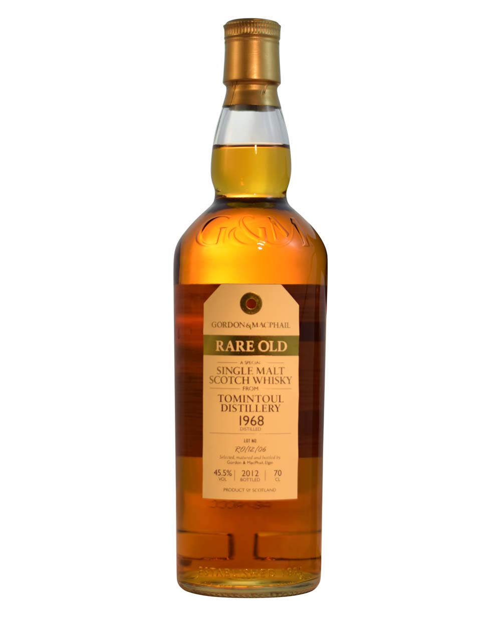 Tomintoul 1968-2012 Gordon and Macphail Rare Old Musthave Malts MHM