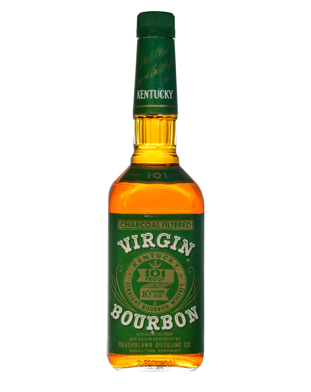 Virgin Bourbon 10 Years Old 101 Proof Green Label Japanese Export Musthave Malts MHM