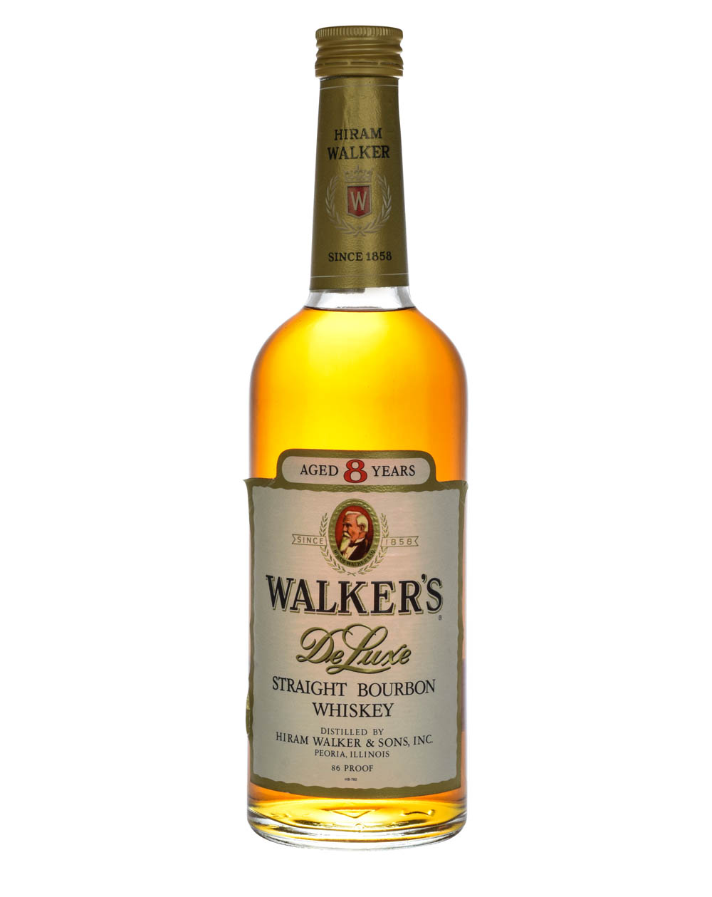Walker's De Luxe 8 Years Old Straight Bourbon Whiskey Musthave Malts MHM