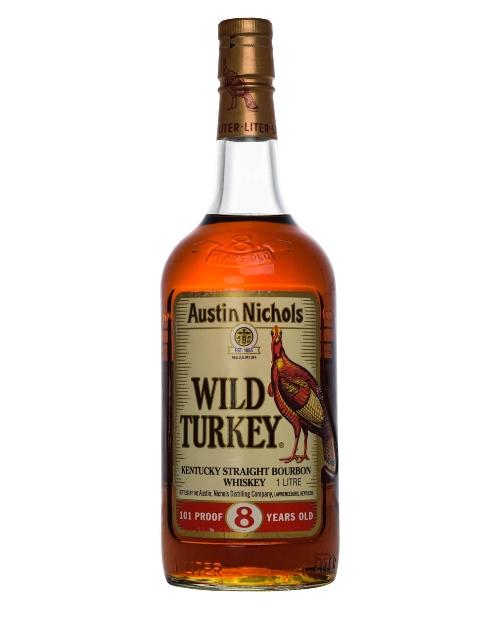 Wild Turkey 101 Proof 8 Years Old 1 Liter Musthave Malts MHM