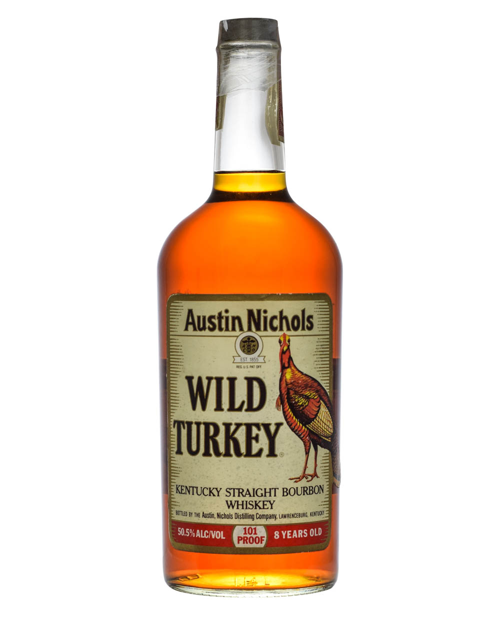 Wild Turkey 101 Proof 8 Years Old 1.14L 1980s Musthave Malts MHM